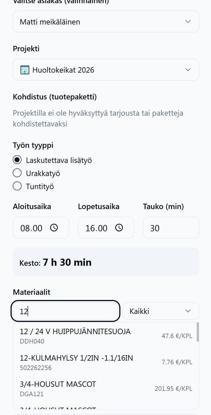 REAALIAIKAINEN TIETO